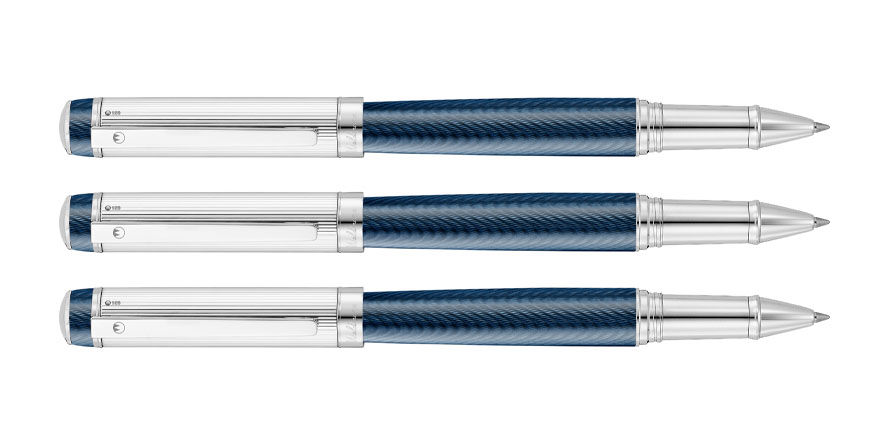Waldmann Grandeur Rollerball Pens waldmann_grandeur_rollerball_blue_ocean_wave