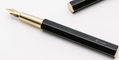 ystudio_classic_revolve_black_brass_fountain_pen