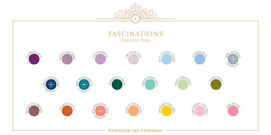 Ferris Wheel Press Box of Fascinations - Ink Charger Ensemble Vol. 2  Fountain Pen Ink