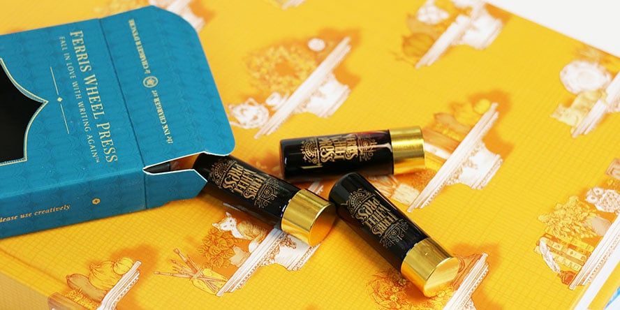 Ferris Wheel Press Ink Charger Set Fountain Pen Ink ferris_wheel_press_ink_charger_midnight_masquerade