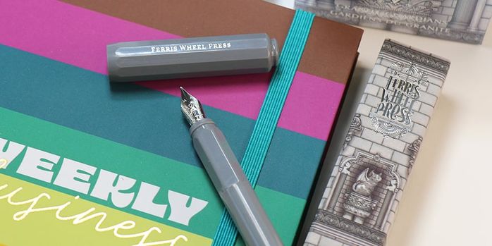 ferris_wheel_press_carousel_fountain_pen_granite_guardians_uncapped