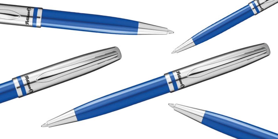 Pelikan Kugelschreiber Jazz Classic K35 – Türkis, Mit Gravur, In Geschenkbox, Dokumentenecht