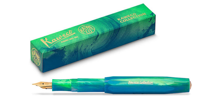 Kaweco_Collector_Marble_Ocean_pen_and_box