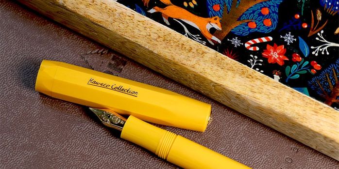 kaweco_collector_sport_honey_fountain_pens_with_cap