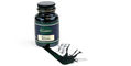 conklin_vintage_kelly_green_ink_writing_sample_ink_swatch_ink_splash