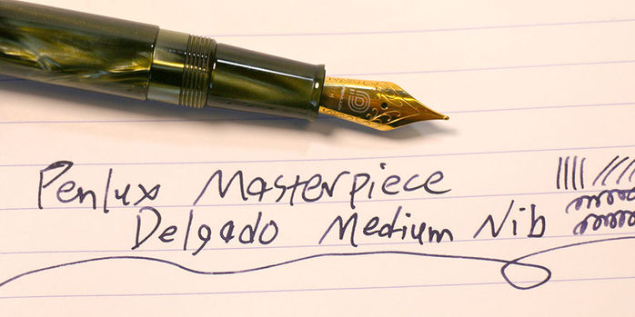 penlux_masterpiece_delgado_fountain_pen_writing_sample