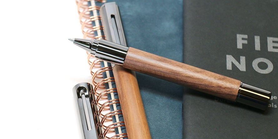 Monteverde Ritma Rollerball Pens monteverde_ritma_rollerball_pens_walnut