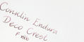 conklin_endura_deco_crest_fountain_pen_m_nib_writing_sample