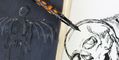 conklin_endura_deco_crest_fountain_pens_orange_gunmetal_trim_halloween_2023_nib