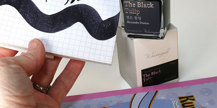 wearingeul_world_literature_the_black_tulip_30ml_fountain_pen_ink_swatch