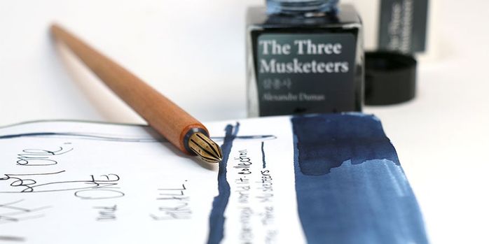 wearingeul_world_literature_the_three_musketeers_ink