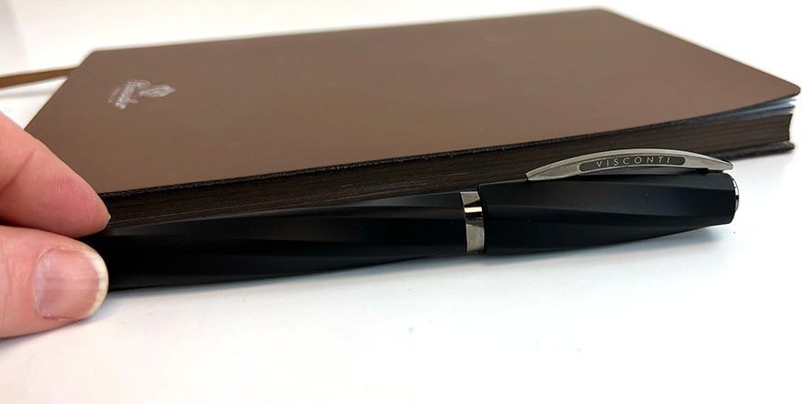 Visconti Divina Black Matte Rollerball Pen