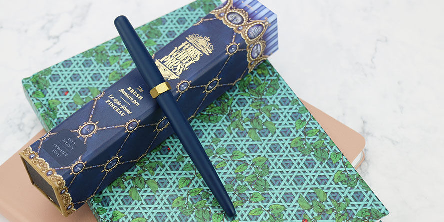 Ferris Wheel Press Satin Series Brush  Fountain Pens ferris_wheel_press_satin_series_brush_fountain_pen_blue_legacy