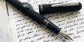 conklin_mark_twain_crescent_filler_superblack_fountain_pen_uncapped_showing_nib
