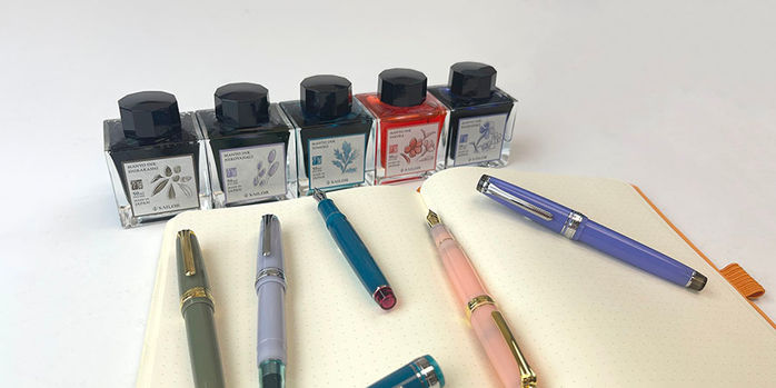 sailor_professional_gear_slim_manyo_fountain_pens_uncapped