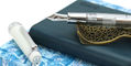 sailor_pro_gear_limited_edition_standard_checkmate_soul_of_chess_fountain_pen_on_pen_rest