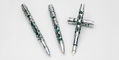 conklin_endura_deco_crest_green_rollerball_set