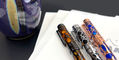 conklin_endura_deco_crest_rollerball_pens_up_close
