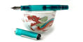 pelikan_classic_205_apatite_special_edition_fountain_pens_uncapped