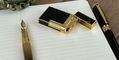 s_t_dupont_line_2_classic_lighters_with_st_dupont_fountain_pens