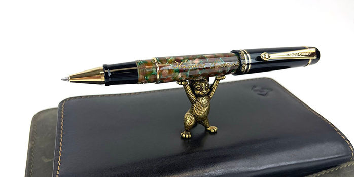 leBoeuf_theodore_roosevelt_limited_edition_rollerball_pens_uncapped