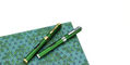 diplomat_nexus_green_fountain_pens_capped