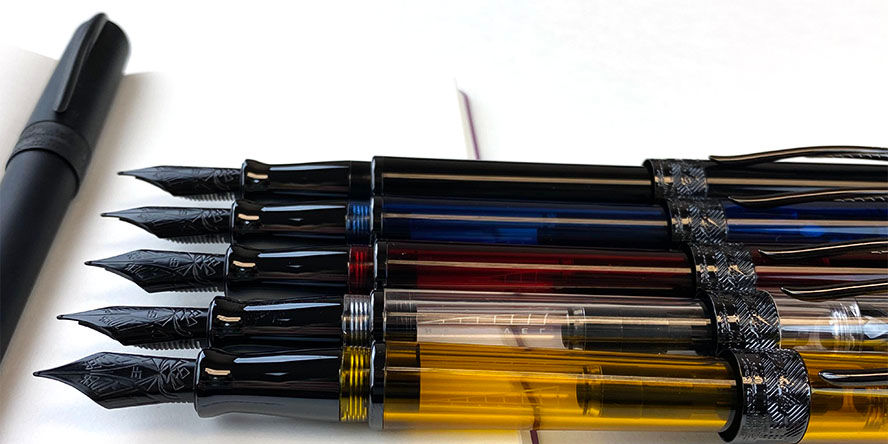 Pineider Avatar UR Demo w/Black Trim  Fountain Pens pineider_avatar_ur_demo_fountain_pen_with_black_trim