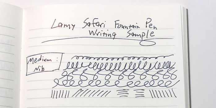 lamy_safari_fountain_pen_writing_sample