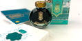 ferris_wheel_press_mirror_mirror_of_moraine_ink_bottle_and_ink_swatch_and_writing_sample