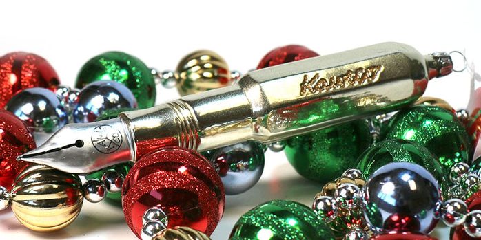 kaweco_blown_glass_fountain_pen_ornament_white_clear_2024_on_ornaments