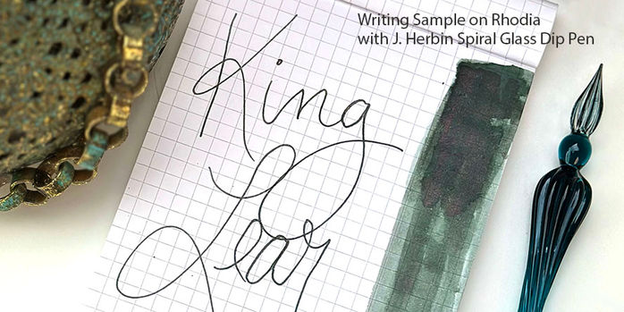 wearingeul_shakespeare_king_lear_ink_writing_sample_on_Rhodia_paper