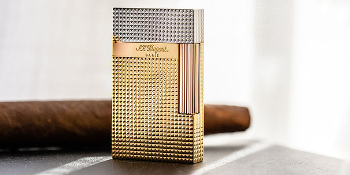 st_dupont_golden_hour_line_2_lighter_with_cigar