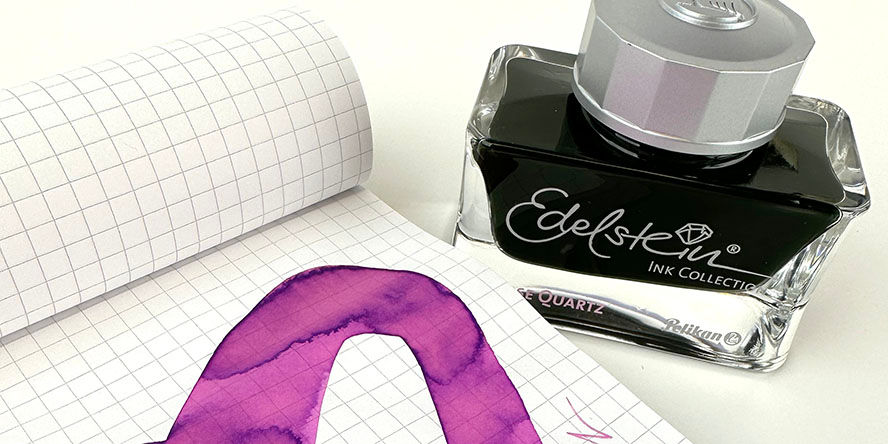 Pelikan Edelstein 2023 Ink of the Year Rose Quartz 50ml Fountain