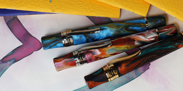 stipula_davinci_capless_fountain_pens_from_above