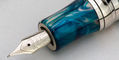 stipula_davinci_capless_usa_resins_fountain_pens_endless_dusk_nib_closeup