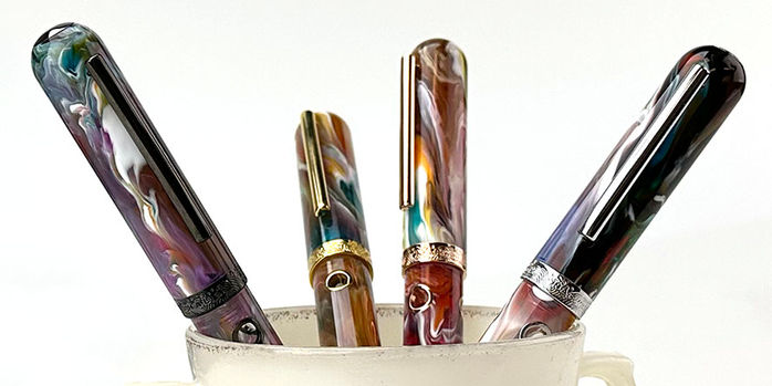 Fab Fountain Pen - Set of 4 – Salt & Honey Market