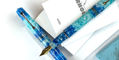 leonardo_momento_zero_aloha_limited_edition_fountain_pens_crossed