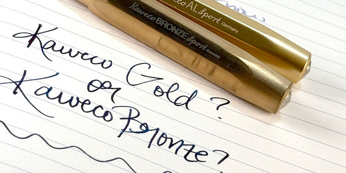 kaweco_gold_sport_vs_kaweco_bronze_sport