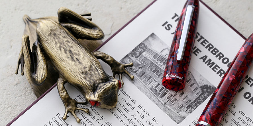 Esterbrook Tree Frog Page Clip Executive Gifts & Desk Accessories