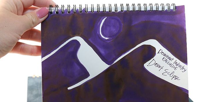 dominant_industry_pen_chalet_exclusive_desert_eclipse_ink_swatch