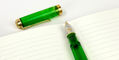 pelikan_souveran_m800_green_demonstrator_fountain_pen_writing