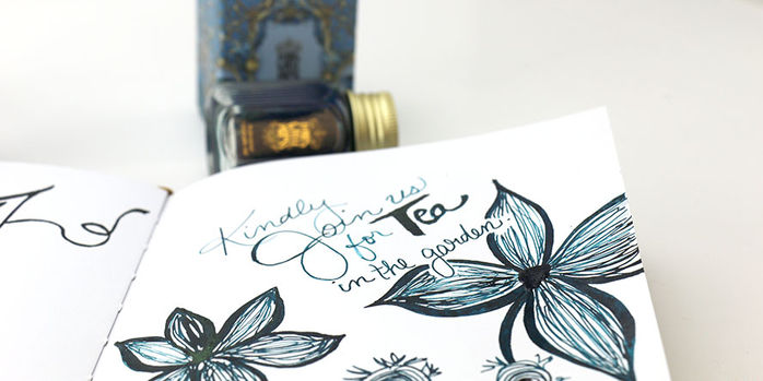 12 Days of Inkmas: Ferris Wheel Press Ink Timeless Blue Special Edition  2020 (We forgot Day 8!) - The Well-Appointed Desk