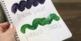ferris_wheel_press_fanciful_events_calligraphy_inks_parkside_stroll_and_divine_violet_ink_swatches