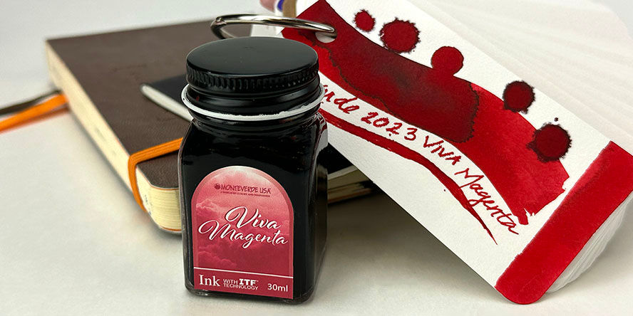 Monteverde USA® 12pc Ink Cartridge Viva Magenta