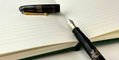 namiki_yukari_brush_clover_fountain_pen_uncapped