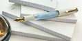 pelikan_special_edition_200_pastel_blue_fountain_pen_posted