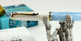 pelikan_special_edition_200_pastel_blue_fountain_pen_with_forevermore_skeleton_pen_holder
