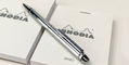cross_chrome_mini_ballpoint_pen_on_rhodia_ICE