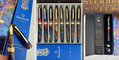 esterbrook_ferris_wheel_press_nebulous_plume_20ml_ink_and_fountain_pen_set_group_of_pens