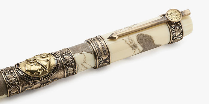 visconti_alexander_the_great_limited_edition_rollerball_pen_cap